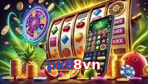 Trò chơi Slot được yêu thích tại pk88vn